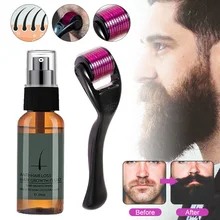Beard Growth Kit Natural Beard Growth Serum Promote Beard Regrowth Full Thick for Men