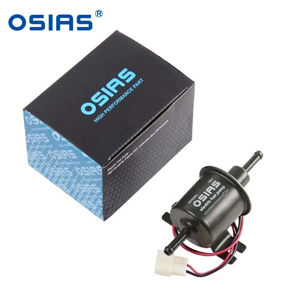 OSIAS Новый HEP02A Зеленый Универсальный 12V мощный электрический топливный насос