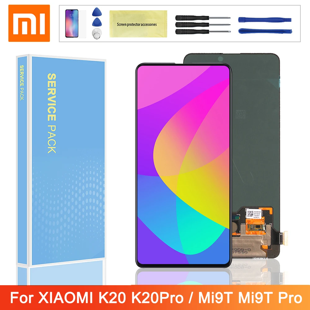 

Original 6.39 LCD For Xiaomi Redmi K20 Pro K20 LCD Display Touch Screen Digitizer Assembly For Xiaomi Mi 9T 9T pro LCD Screen