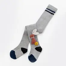  Kids Girls Cartoon Leggings Tights 2021 New Arrival Children Pantyhose Baby Rabbit Doll Cotton Tights Infant Winter Clothing 