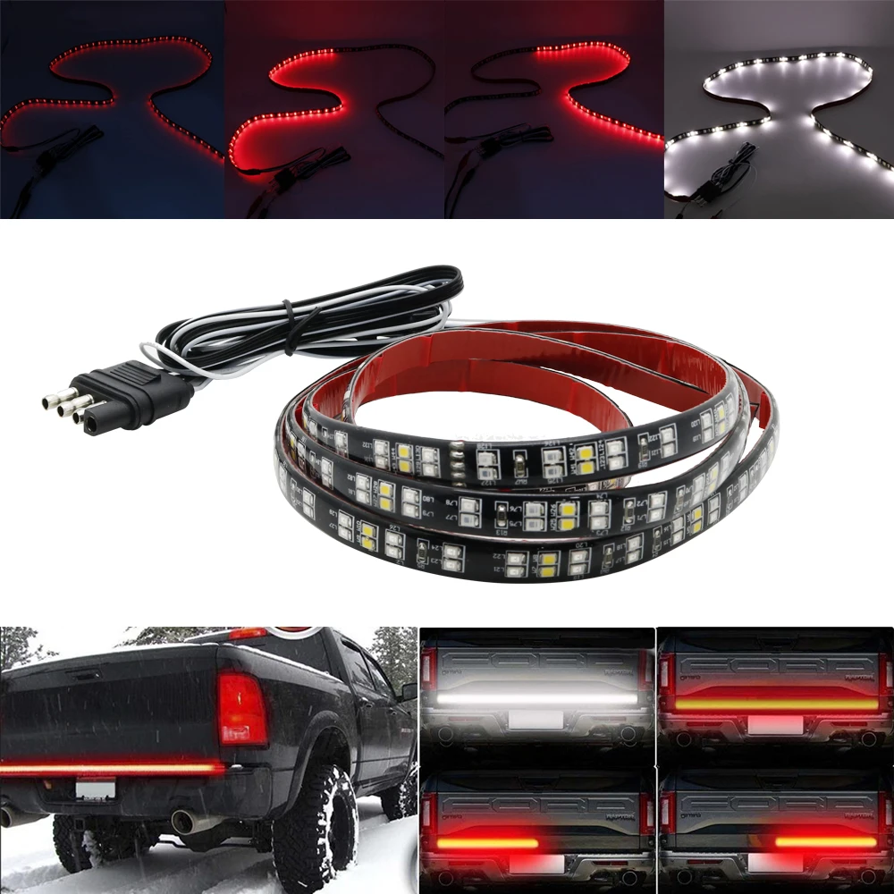 60/" LED Strip Bar Reverse Brake Signal Light For Ford F-150 F-250 F-350 F-450 se