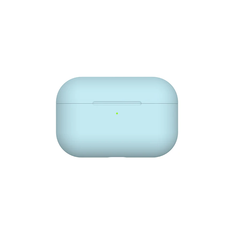 Цветной матовый мягкий чехол для Airpods Pro Чехол для Apple Airpods Pro Чехол для наушников для Airpod Pro 3 защитный чехол Аксессуары
