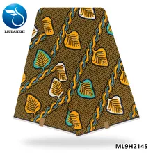 LIULANZHI хлопок африканская ткань воск гарантировано натуральный воск печать 6 ярдов Анкара Вощеная африканская с принтом ткани ML9H2143-58
