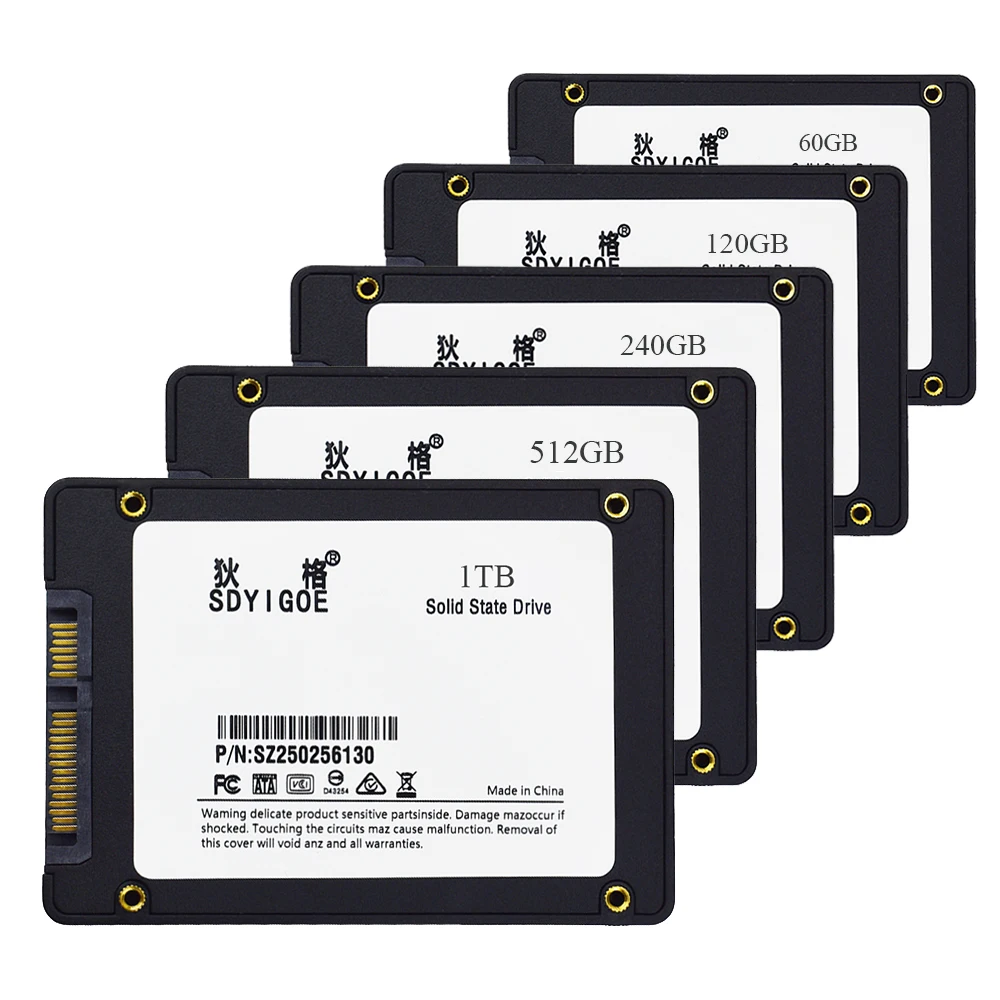 

SDYIGOE Sata3 Ssd 60 Гб 128 ГБ 240 ГБ 120 ГБ 256 ГБ 480 ГБ 500 ТБ Hdd 2,5 жесткий диск 2,5 "Внутренний твердотельный накопитель