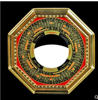 

Feng shui medallion alloy bagua convex mirror surface furnishing articles mirror decorate restoring ancient ways Copper home