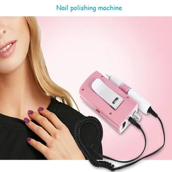 

18W 25000RPM Nail Manicure Machine Acrylic Electric Manicure Apparatus Portable Nail Art Equipment Decorations for Nails