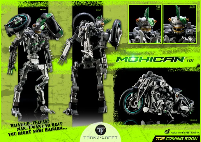 New Transcraft Transformation Tc01 Tc 01 Mohawk Mohican Junkion Mpm Action Figure Robot Toys In Stock Action Figures Aliexpress