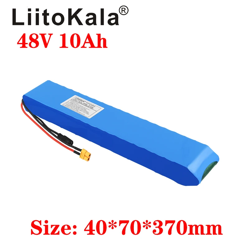 LiitoKala 48V e-bike akumulator 48v 10ah akumulator litowo-jonowy zestaw do konwersji roweru bafang 1000w i ładowarka 54.6V2A