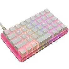 40 Keys Custom 24 Macro Programming Wired Mechanical Keyboard For PC Designer Drawing Built In Chip Storage 4 Layer Drive Free