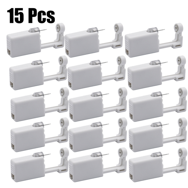 Ear Piercing Gun Kit Disposable Disinfect Safety Earring Piercer Machine Studs Nose CLip Body Jewelry Piercing Tool set