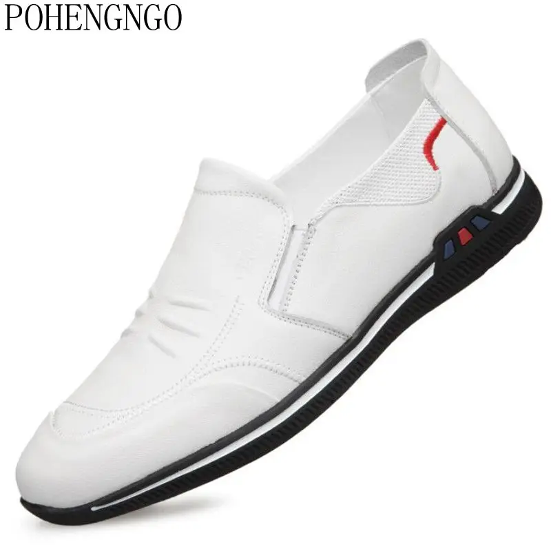 

2020 New Men Dress Shoes Genuine leather Round toe Oxford Shoes Luxury Groom Wedding Shoes Men italian style Nightclub loafers