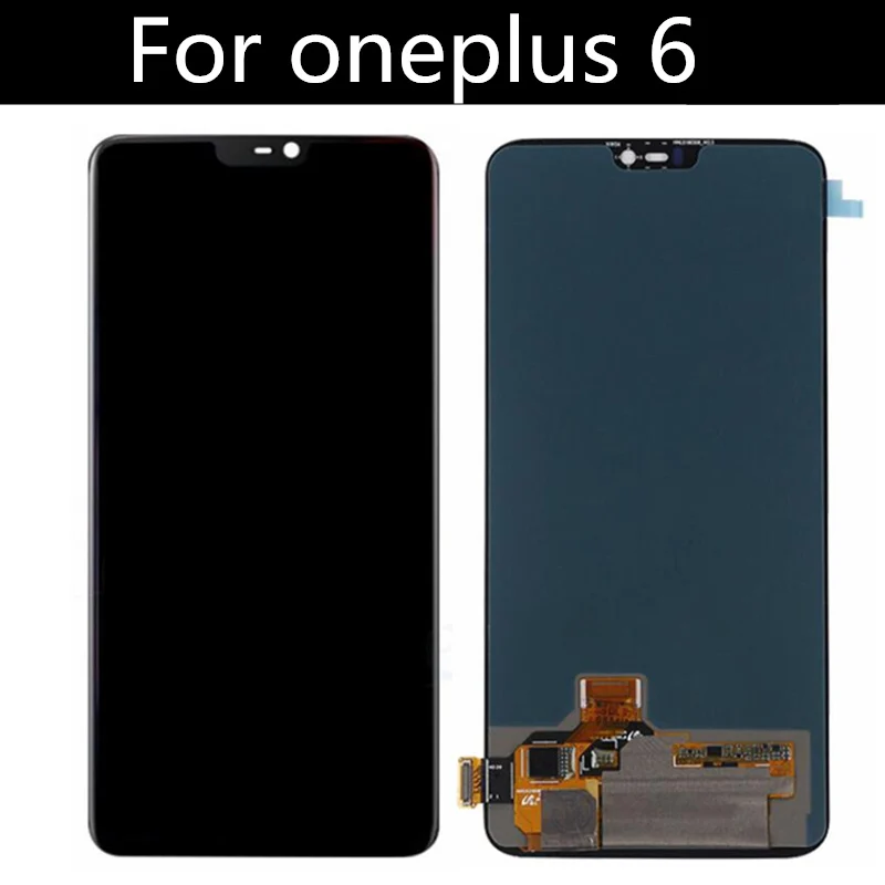 Для Oneplus 6 ЖК-дисплей Дисплей + кодирующий преобразователь сенсорного экрана в