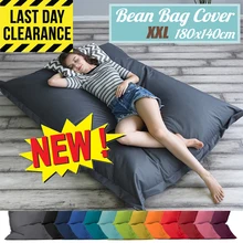 Beanbag, кресло для дивана, волшебная сумка, чехлы для сидений, Zac, удобная сумка для бобов, покрывало для кровати, без наполнения, водонепроницаемый, для помещений, Beanbag, кресло для отдыха