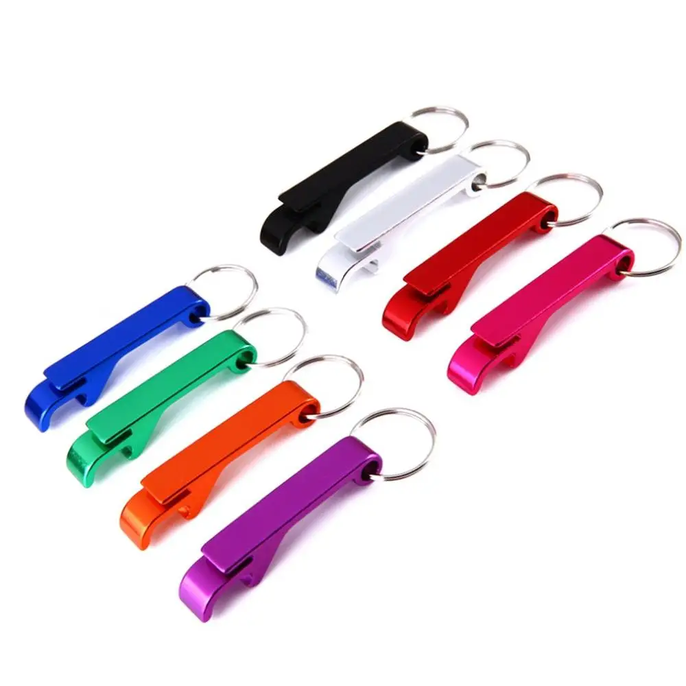 1Pcs Portable 4in1 Bottle Opener Key Ring Chain Keyring Metal Beer Bar Tool Claw