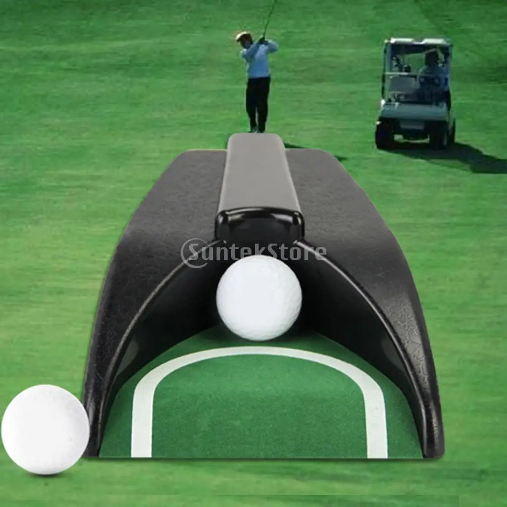 Golf Automatic Putting Cup Auto Return Machine Putt Training Tool Equipment Golf Putting Cup Hole Golf Ball Kick Back