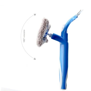 

Window Glass Cleaner Washer Upgraded Telescopic High-Rise Brush Window Cleaner with Spray Head MYDING