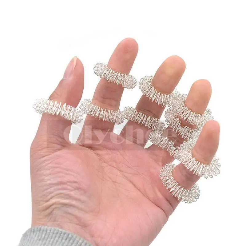 4 pcs Massage Rings Exquisite Chinesse Massage Ring for Men Adult Women