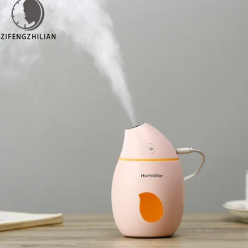 

Car air freshener Mango Humidifier USB Portable Diffuser With LED Light Air Purifier Mist Maker