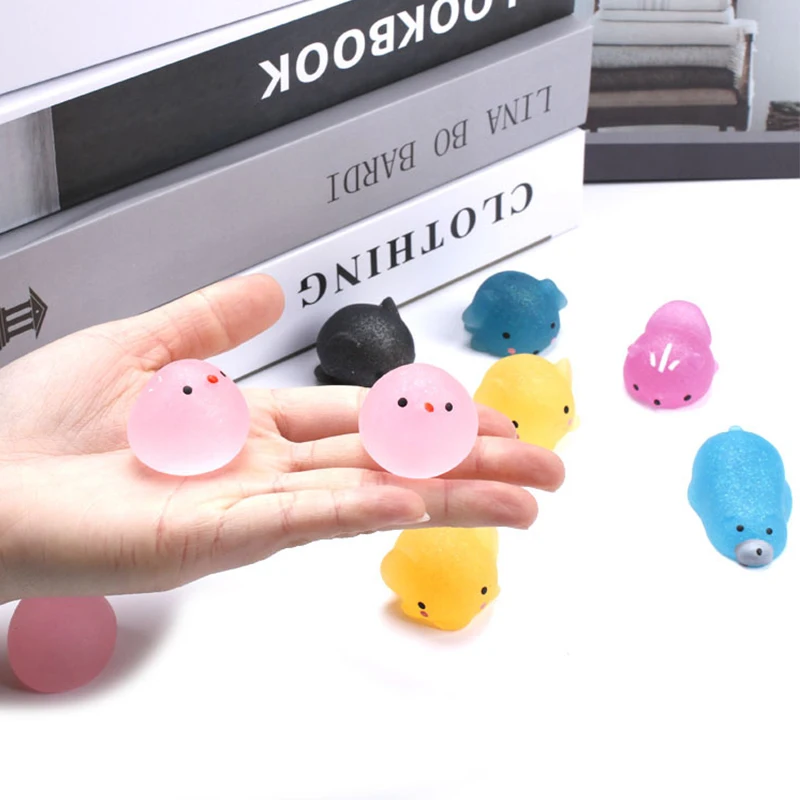 Новинка мягкие игрушки-антистресс Mochi милые животные забавные сенсорные