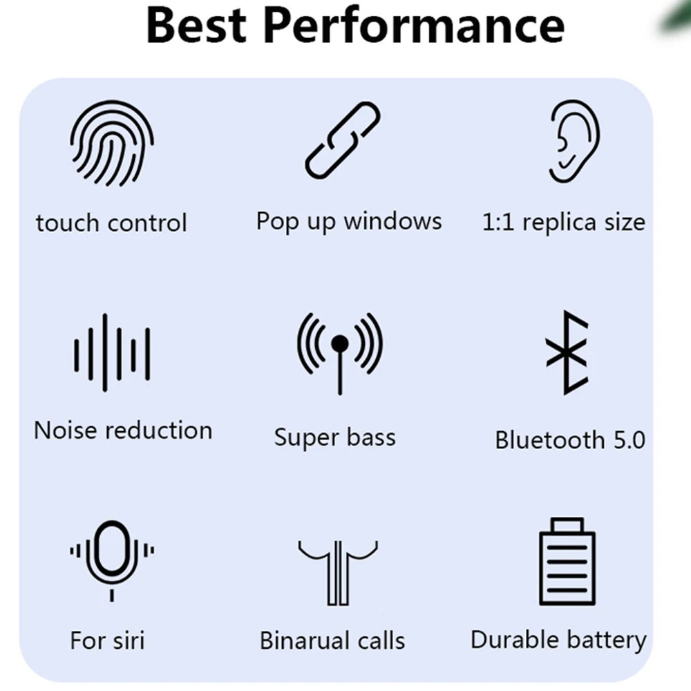 Обновление i500 TWS в ухо обнаружения Смарт сенсор Bluetooth 5,0 наушники беспроводные наушники всплывающий бас гарнитура i60 i80