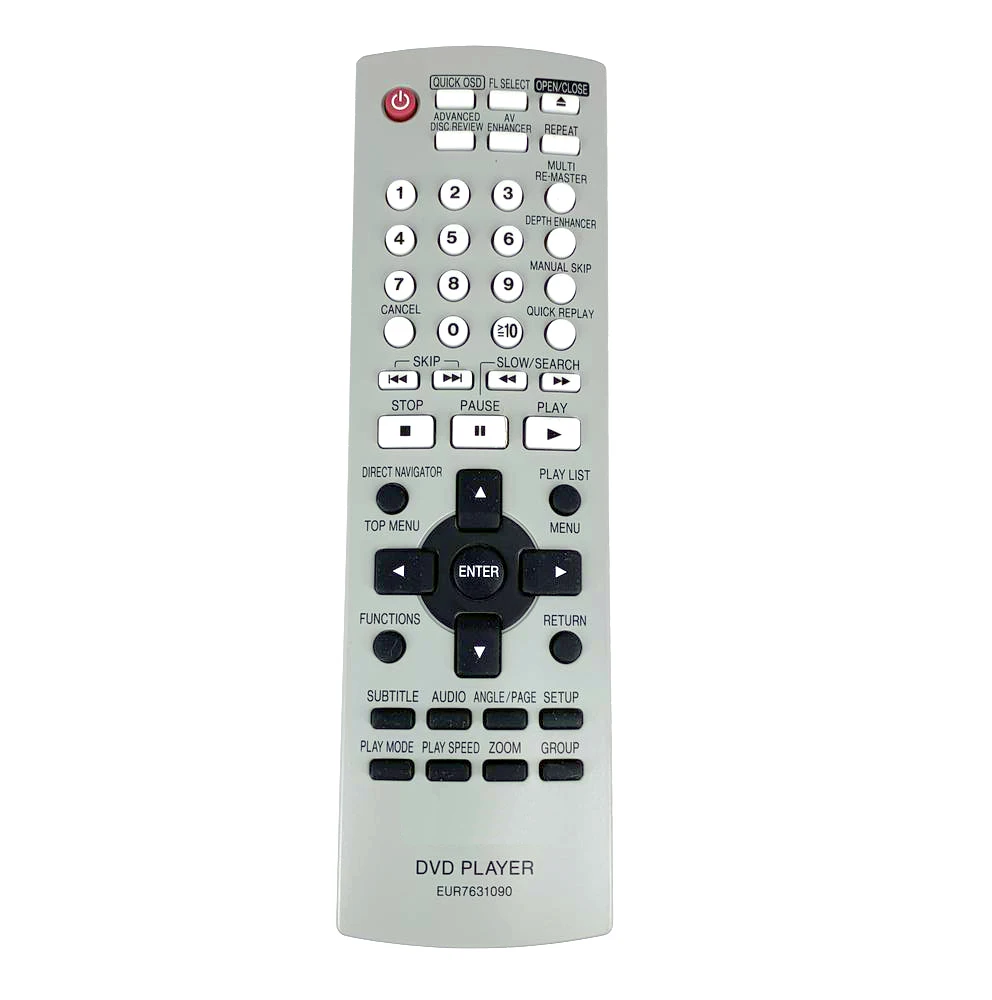 Новый EUR7631090 оригинальный пульт дистанционного управления для PANASONIC dvd плеер