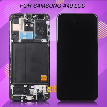

Catteny For Samsung Galaxy A40 Lcd A405 Display Touch Screen Digitizer Assembly A40 2019 A405F A405FN/DS Lcd+Frame Free Shipping