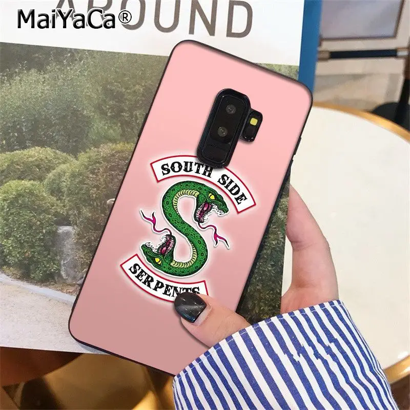 MaiYaCa ривердейл южной стороне змеи змея ТПУ мягкий чехол для телефона для samsung S9 S9 плюс S5 S6 S6edge S6plus S7 S7edge S8 S8plus - Цвет: A16