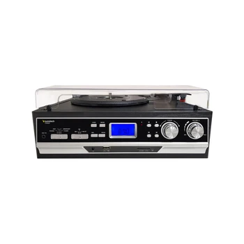 

PXR22BK, sunstech, turntable, vintage, retro, vinyl, radio, encoding, mp3, bluetooth, speaker, RCA, USB, SD, card, aux in