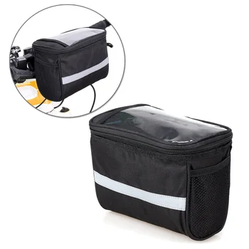 

Bicycle Handlebar Bag Baskets Waterproof MTB Road Bike Basket Front Frame Rear Storage Bag Bike Accessories Cycling Equipment