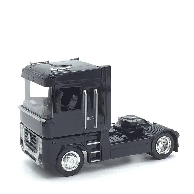 

13cm 1/43 scale large tractor simulation diecast heavy truck alloy trailer head model toys gift children fans collection shows