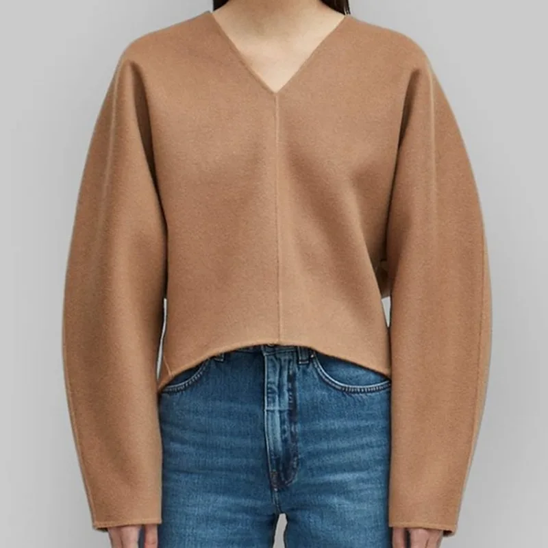 Very best Women Jacket V-neck Profile Top Coat