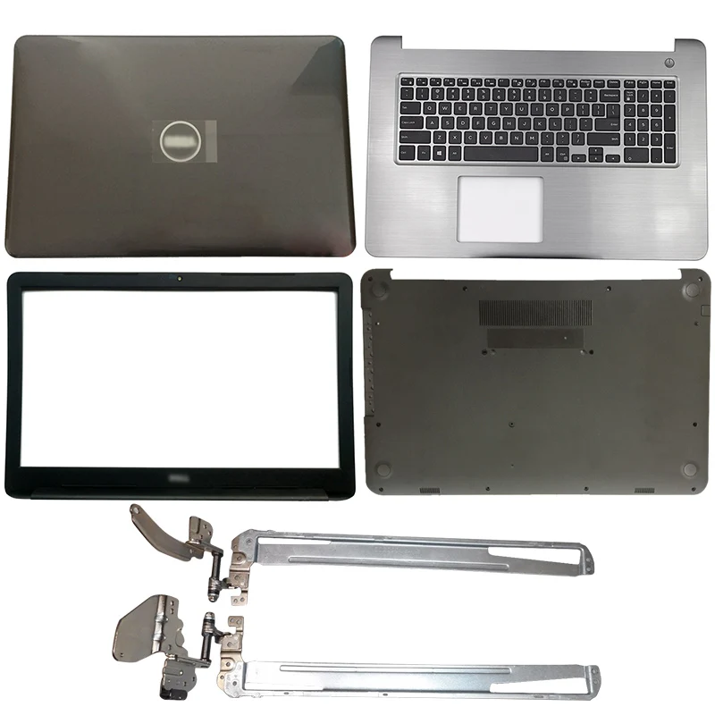 

Новый ноутбук для DELL Inspiron 15-5000 5565 5567 024TTM 0NP37J 0PT1NY 0T7J 6N, задняя крышка ЖК-дисплея/передняя рамка/петли/Упор для рук/Нижняя крышка