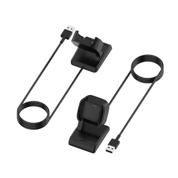 

1meter Replacement Desk Charger Dock USB Charging Cables for Fitbit Versa 2 Smartwatch Accessories