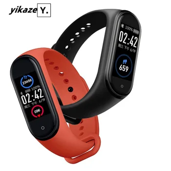 

2020 New M5 Smart bracelet Sleep Tracker Women Man Heart Rate Tracker Smartwatch Alarm Color Sport For Android IOS