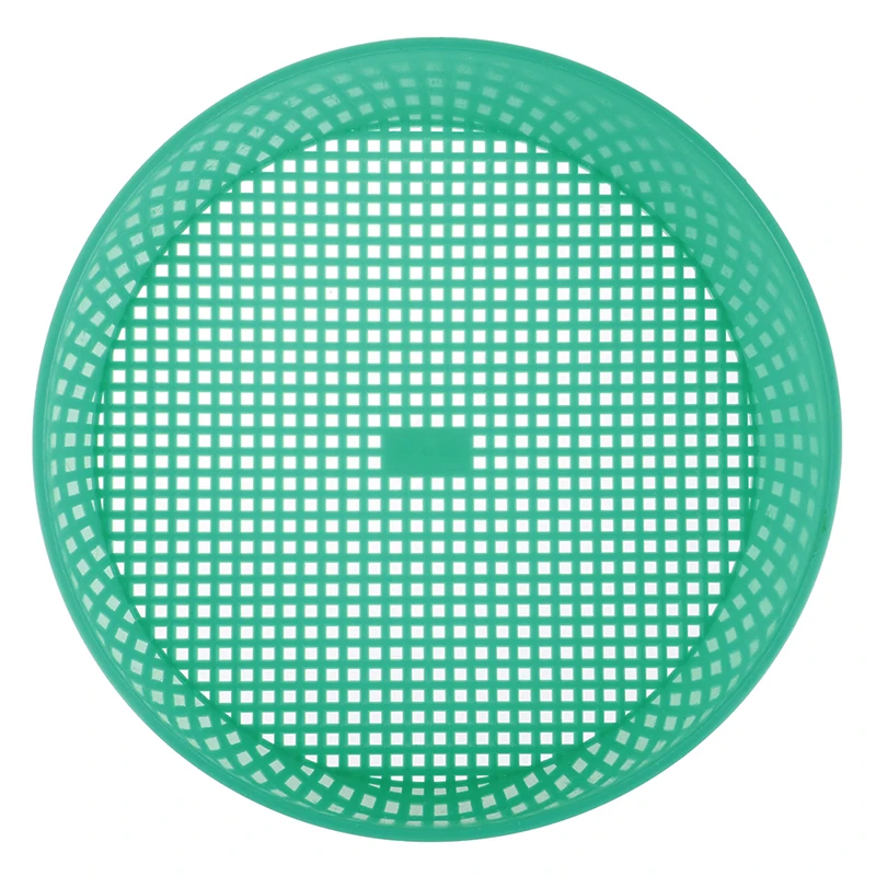 1PCS New Sale Plastic Garden Sieve Riddle Green For Composy Soil Stone Mesh Gardening Tool Home Garden Tool Accessories