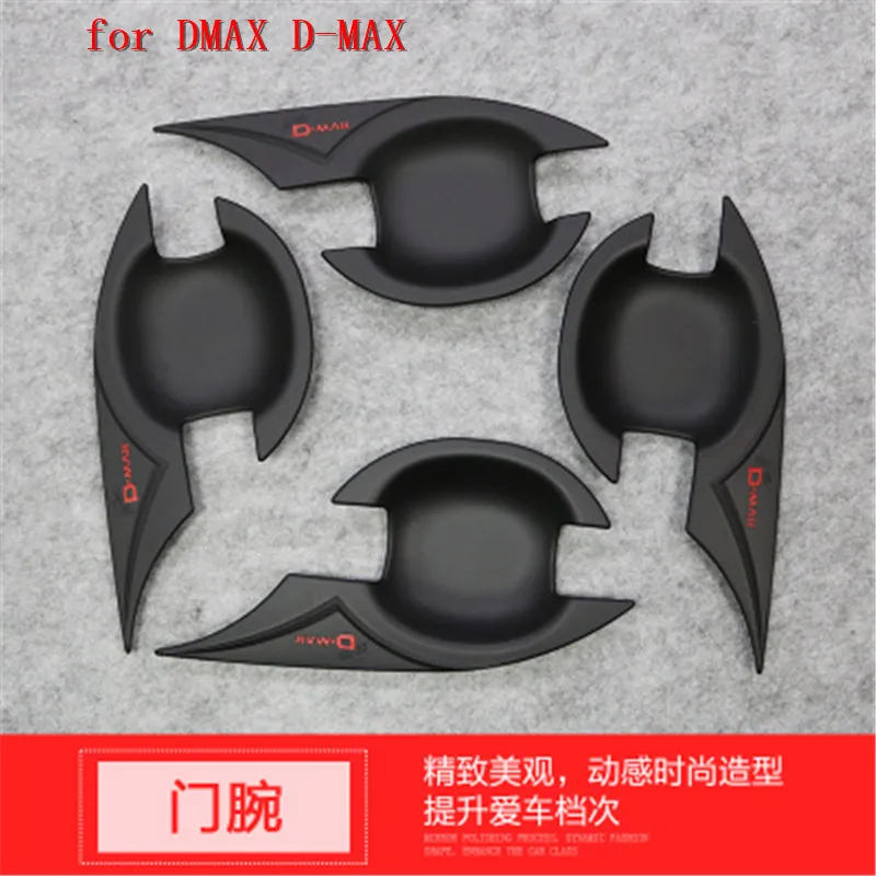 for ISUZU DMAX D-MAX 2012- Fuel tank cap Front Rear headlight Lamp Cover trim Door handle Protective Cover Trim
