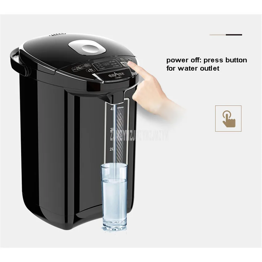 HX-K502D 5L 850W 304 Stainless Steel Automatic Intelligent Electric Air Pot Keep Warm Temperature Control Water Boiler Kettle