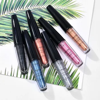 

1 Pc Black Color Liquid Eyeliner Powerful Waterproof Anti-sweat and Anti-oil Ormulations Pen Shape with Ultra-thin Brush Head