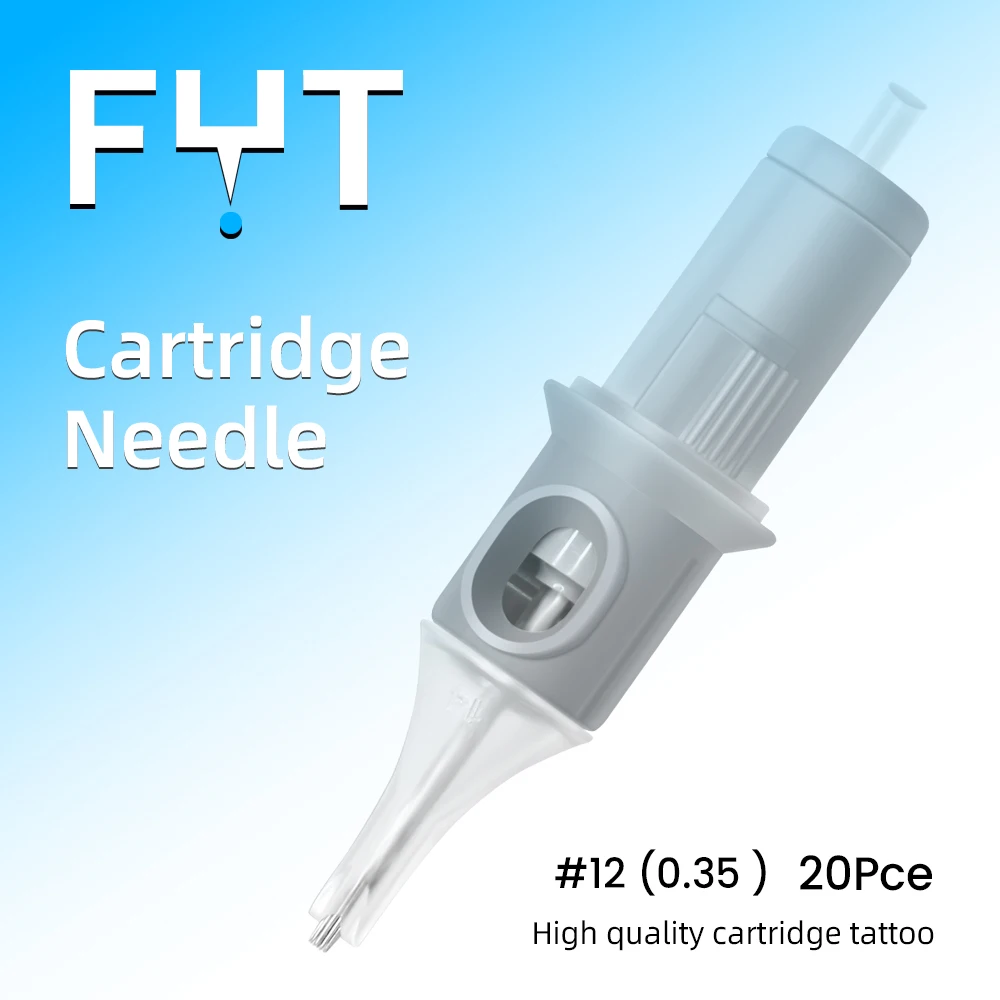 FYT Tattoo Cartridge Needle 20PCS RLT/RL12#(0.35mm) RLT-BP 08#(0.27mm)Disposable Sterilized Safety Needles For JZ | Красота и