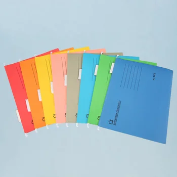 

8PCS Practical Nontoxic Thickened Durable A4 Sized Suspension Folder Hanging File Holder Organizer Desktop Office Supplies