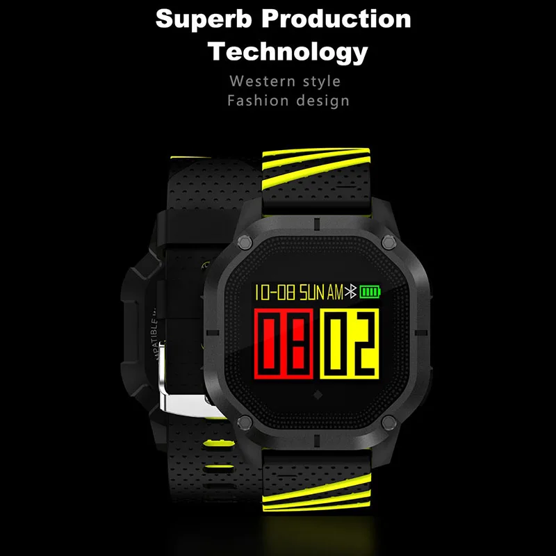 IG-K5 Смарт часы IP68 Водонепроницаемый велосипедный трекер Heart Rate Мониторинг давления, кислорода в крови Фитнес скобка