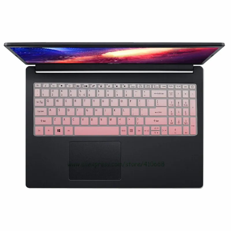 Silicone Notebook Laptop Keyboard Cover Skin Protector For Acer Aspire