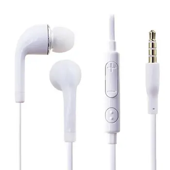 

3.5mm In-Ear Stereo Earbuds Headset with Microphone Handfree Volume Adjustment Music Earphone