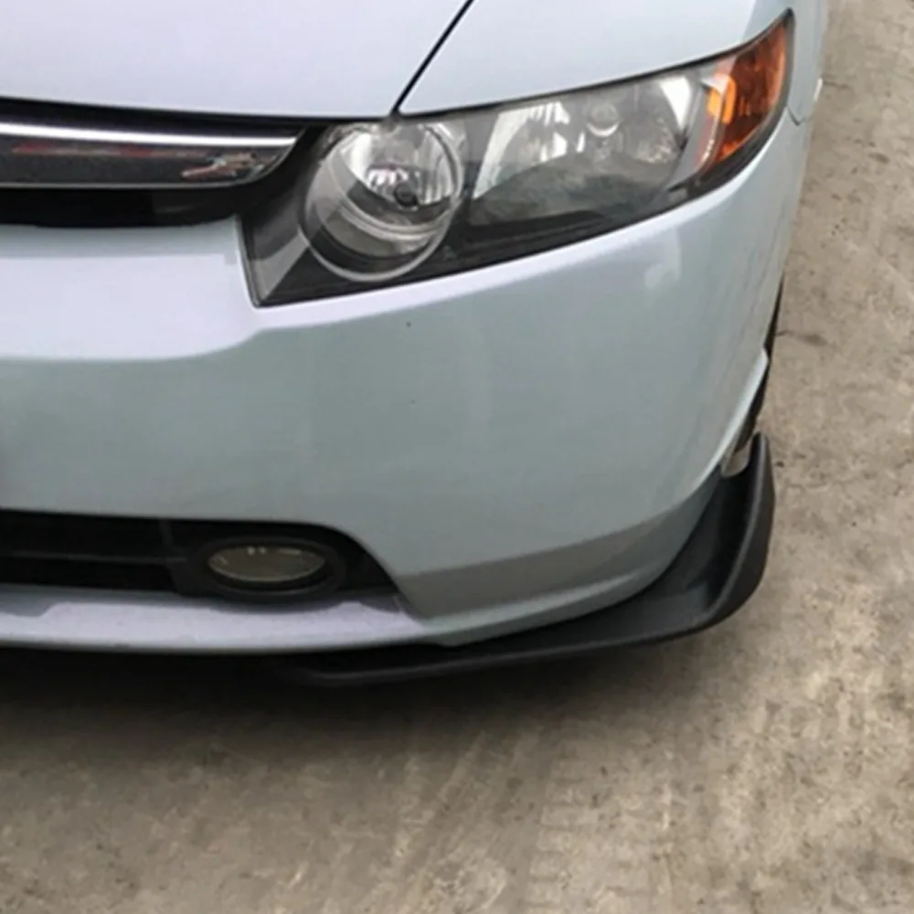 Car Front Shovels Universal Car Lip Splitter Auto Auto Vehicle Bumper Spoiler Front Shovel Scratch Resistant Wing 1 Pair