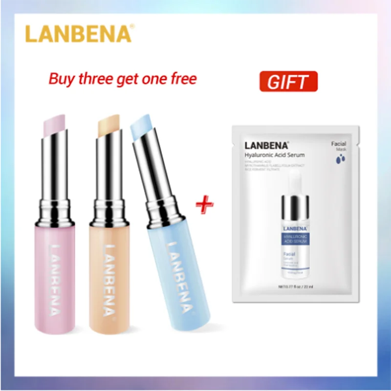 Купить 3 получить 1 подарок LANBENA увеличитель губ которые могут изменить свой цвет