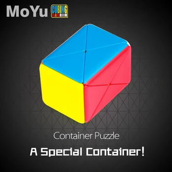 

MoYu magic cube 2x2x2 Classroom Container cube stickerless twist worm mini cubo magico neo cube brinquedo de menino