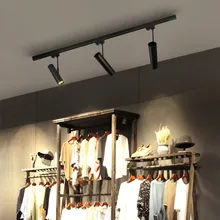 20 шт. точечный свет светодиодные светильники 7 Вт 12 Вт 20 Вт фоновая лампа Led COB отслеживание света поверхностного монтажа Потолочный светодиод освещение в помещении