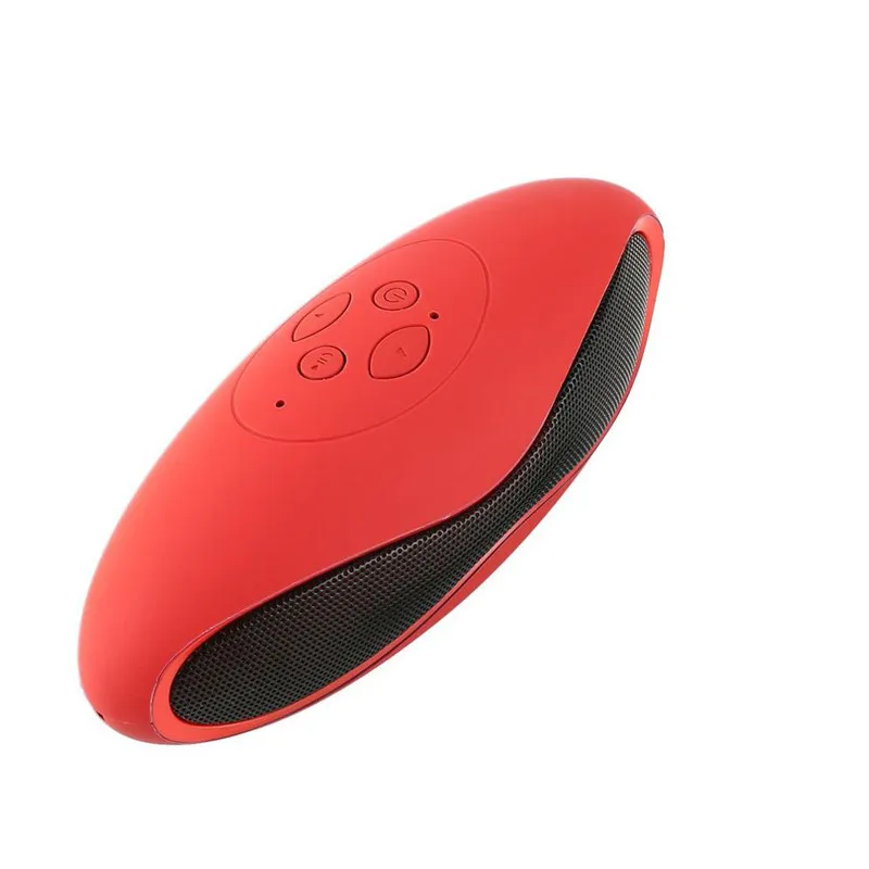 X6/X6U регби Мини Bluetooth динамик открытый портативный беспроводной динамик звук поддержка TF USB AUX D8 - Цвет: Красный