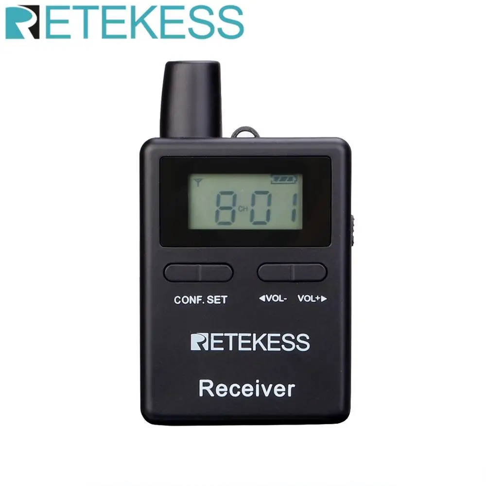 Беспроводной приемник Retekess TT109 для беспроводной системы туристического гида
