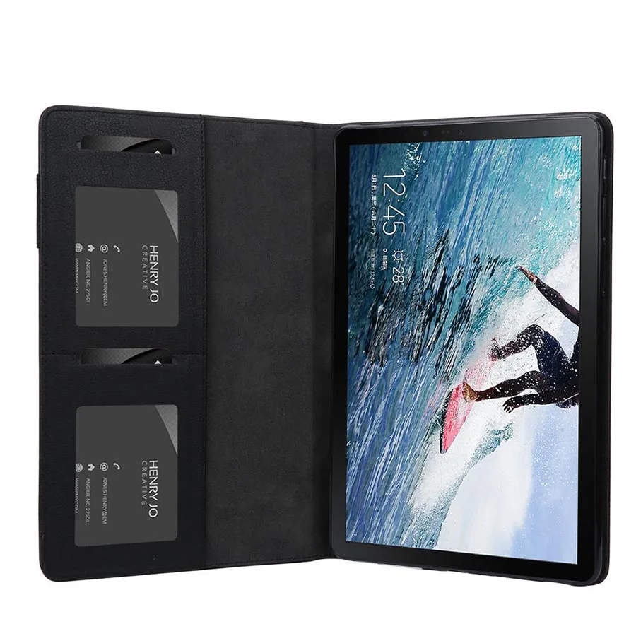 Luxury Leather Case for Samsung Galaxy S4 10.5 inch SM-T830 T835 Magnetic Case Smart Cover Card Slot Pencil Holder Folio Case (46)